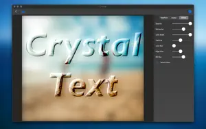 水晶文字 - Crystal Text Fx